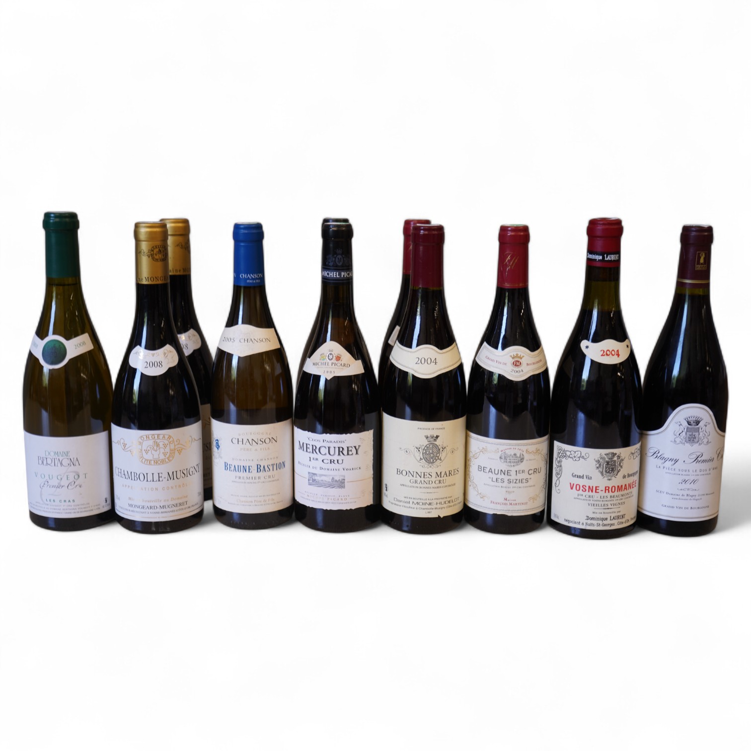 A mixed parcel of Burgundy wine